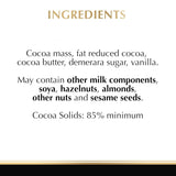 Chocolat Lindt | Barre EXCELLENCE 85% Cacao | 100g | Chocolat Extra Noir | Vegan Chocolate Bar
