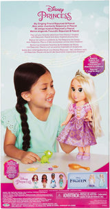 Poupée Raiponce chantante Disney Princess 35 cm, chante "I See the Light", Comprend des accessoires pour plus de plaisir, Parfait pour les filles de plus de 3 ans, Purple Dolls Naty Shop