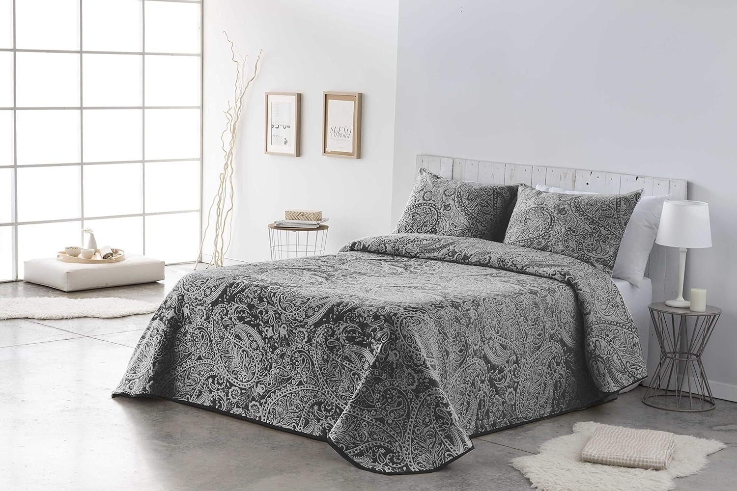 VIALMAN Couverture légère Sofia 29, Coton Polyester, Marron, Cama 135 : 230 X 270 Cm Lits et Couvertures Besuche den VIALMAN-Store Panaché 135X190 Cm