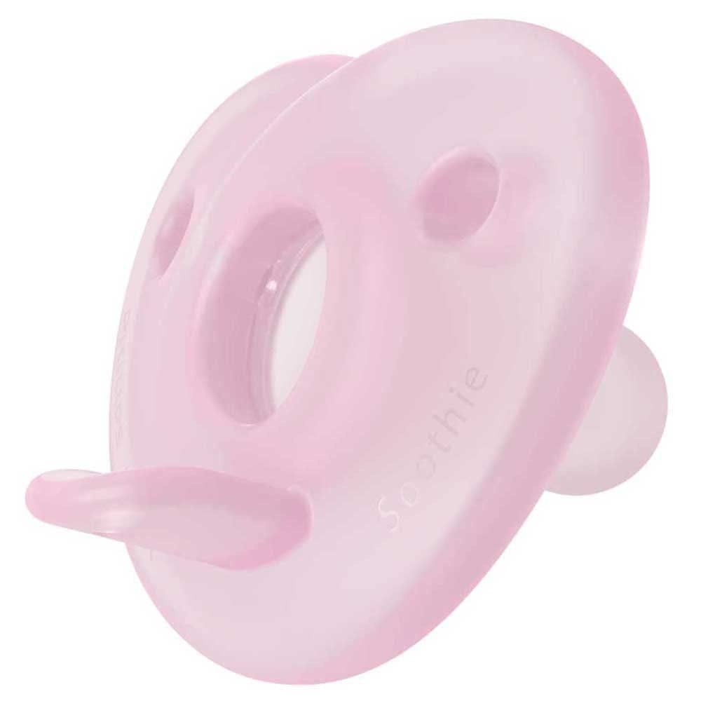 Philips AVENT Soothie - Sucette sans BPA pour bébés âgés de 0 à 6 mois, rose/rose clair (modèle SCF099/22)