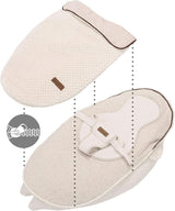 Coussin d'allaitement multifonction 4 en 1, Soft Nova, beige, oreiller simple : 202 cm, fauteuil, 40 X 75 X 22 cm Accessoires Alimentation et Allaitement Bebe Naty Shop