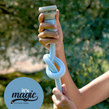 Magic Blue Tuyau d'arrosage extensible résistant aux nœuds et à la torsion de 10 mètres avec sac et buse de pulvérisation