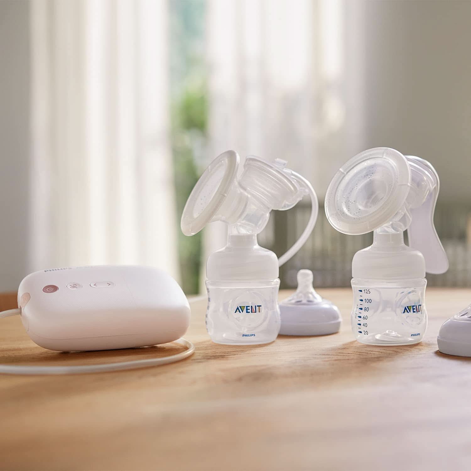 Tire-lait électronique individuel Philips Avent - avec technologie Natural Motion, coussin en silicone confortable Accessoires Alimentation et Allaitement Bebe Naty Shop