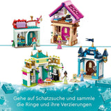 LEGO Disney Princess : Disney Princess Adventure Market, maison de jouets avec 4 poupées dont Cendrillon et Ariel, coffret de jeu avec carte au trésor, cadeau pour filles et garçons à partir de 6 ans 43246 Jeux de construction Besuche den LEGO-Store