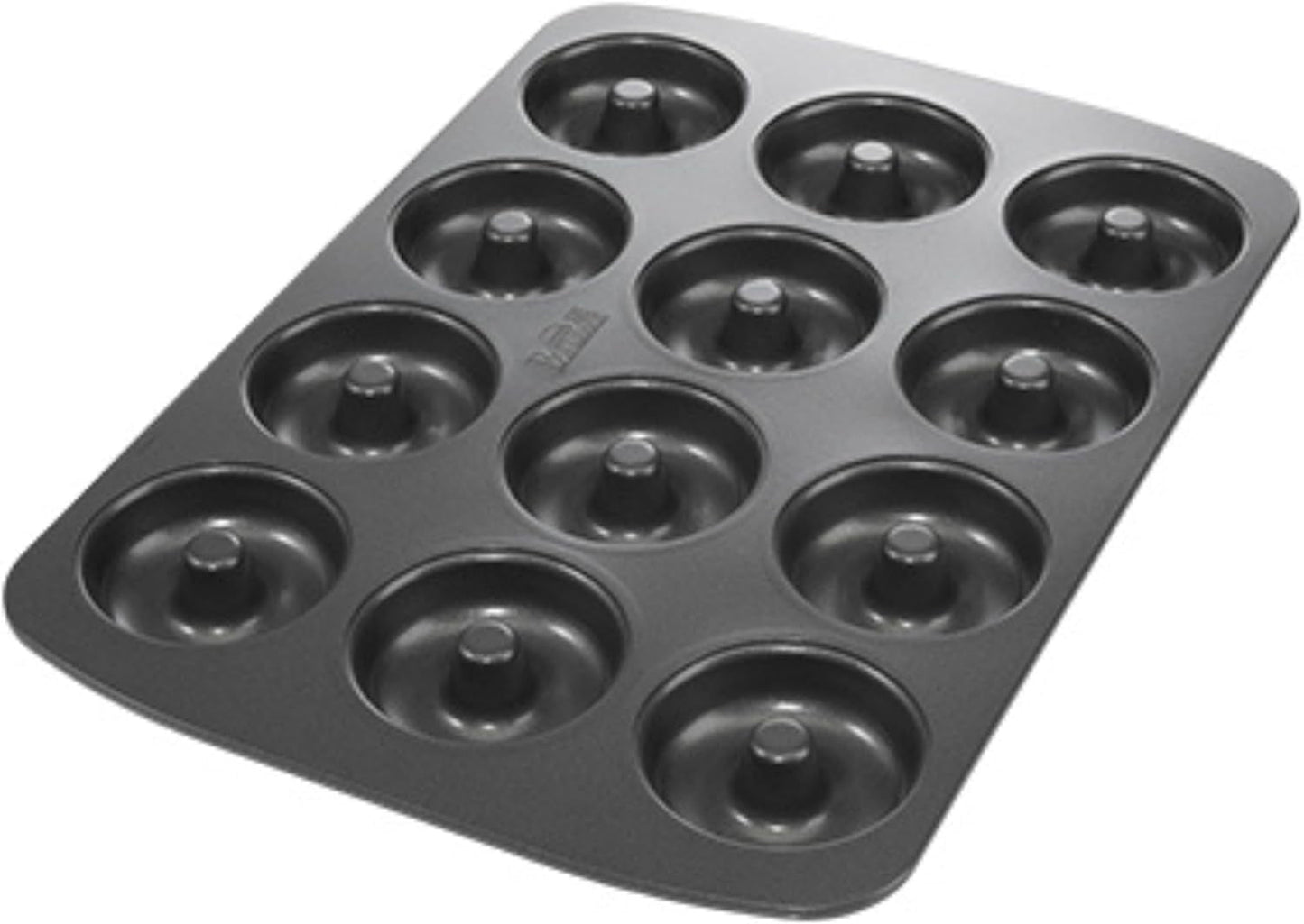 Birkmann, Easy Baking, Donutblech, Backform Für 6 Donuts, Mit Hochwertiger Antihaftbeschichtung, Ø 9 Cm, Mit Rezept, 881631 Moules et plaques pour la cuisson Naty Shop 12Er Donut-Blech