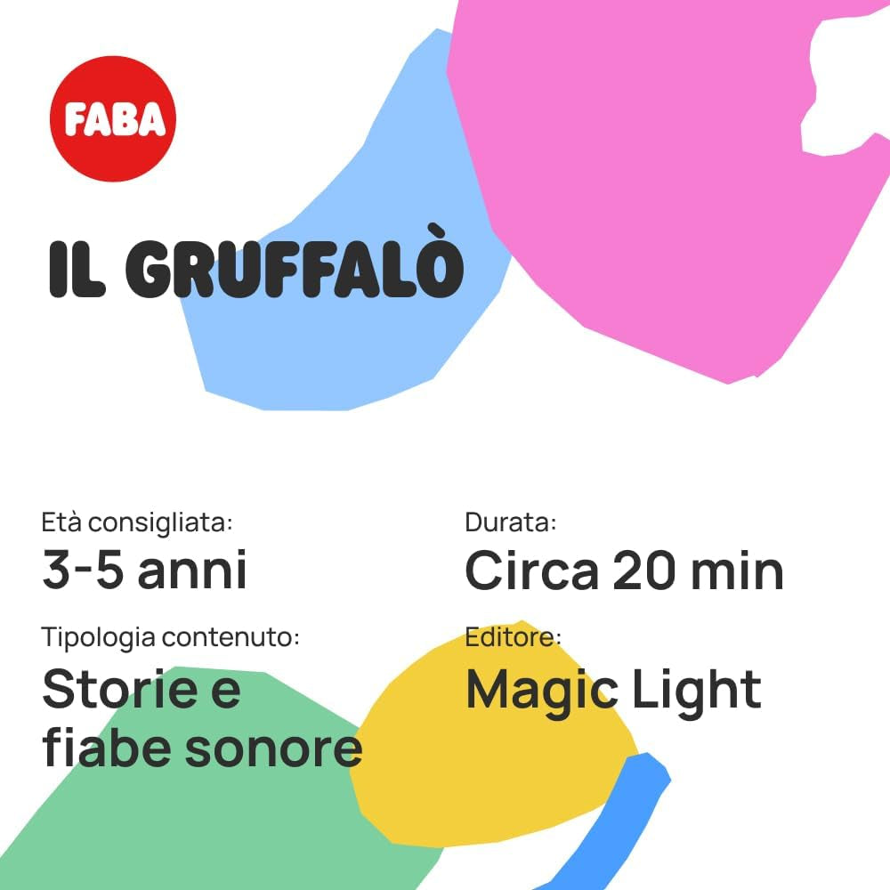 FFR14501 Personnage sonore Mickey Mouse, ll Gruffalo, Histoire et jouets éducatifs pour bébé Naty Shop
