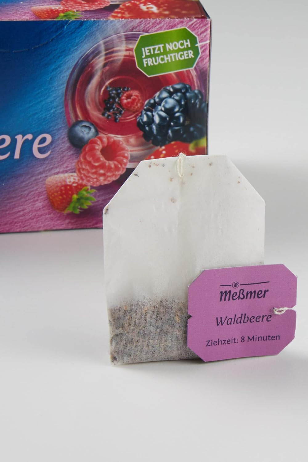 Baies de Messmer | 20 sachets de thé | Végétalien | Sans gluten | Sans lactose (paquet de 4)