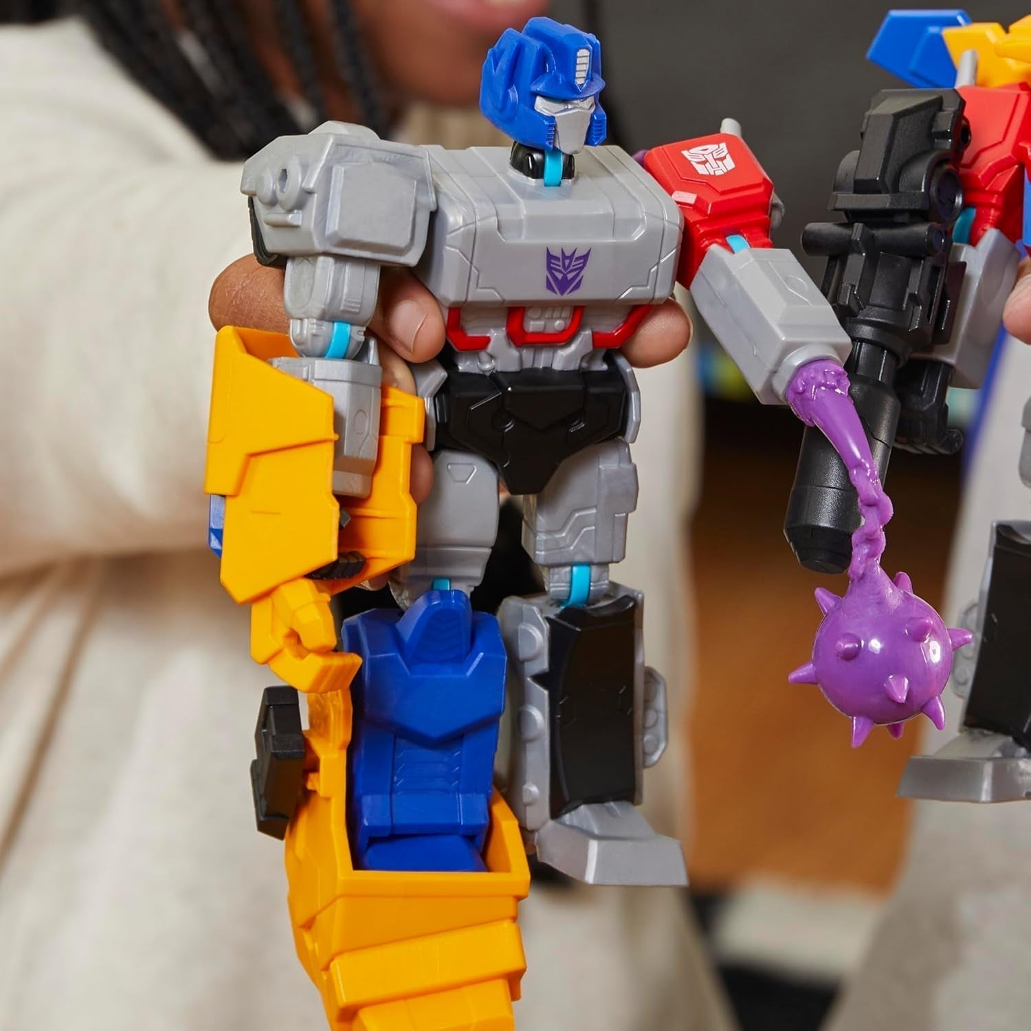 Transformers Mixmashers Optimus Prime Figurines et accessoires de luxe personnalisables Figurines Naty Shop
