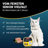 animonda vom Feinsten Senior, nourriture humide pour chats âgés à partir de 7 ans, variété pour chats âgés, 32 x 100 g