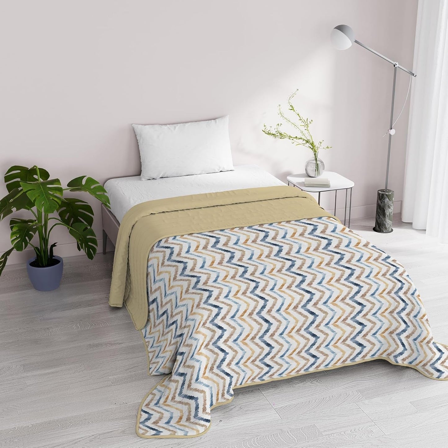 Literie italienne fantaisie en microfibre été 1,5 lits Murrine couvre-lits et couettes Naty Shop Hippy 1 Posto E Mezzo