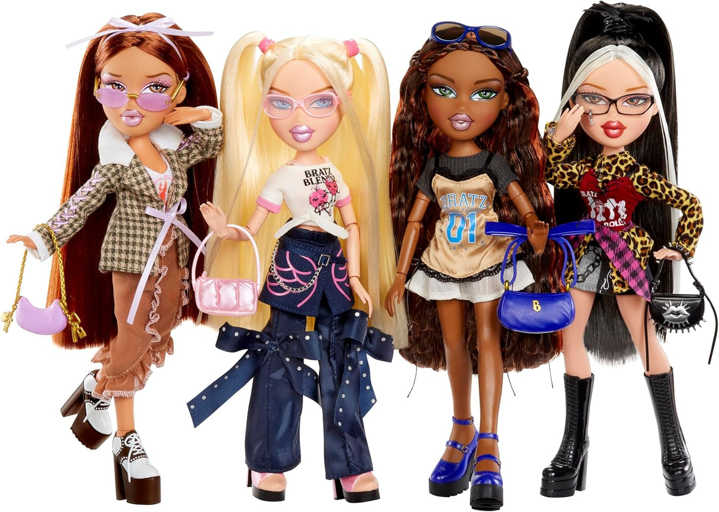 Bratz Stylin' Jade – poupée de Style T-Shirt à la mode, accessoires inclus, jouet mignon pour fille