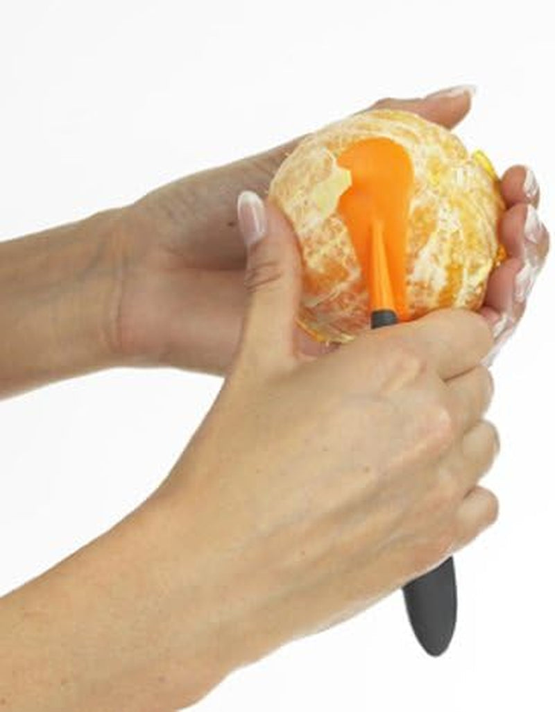 Lurch 10047 Éplucheur à Orange avec Lame en Nylon pour un Nettoyage Facile Eplucheur Naty Shop