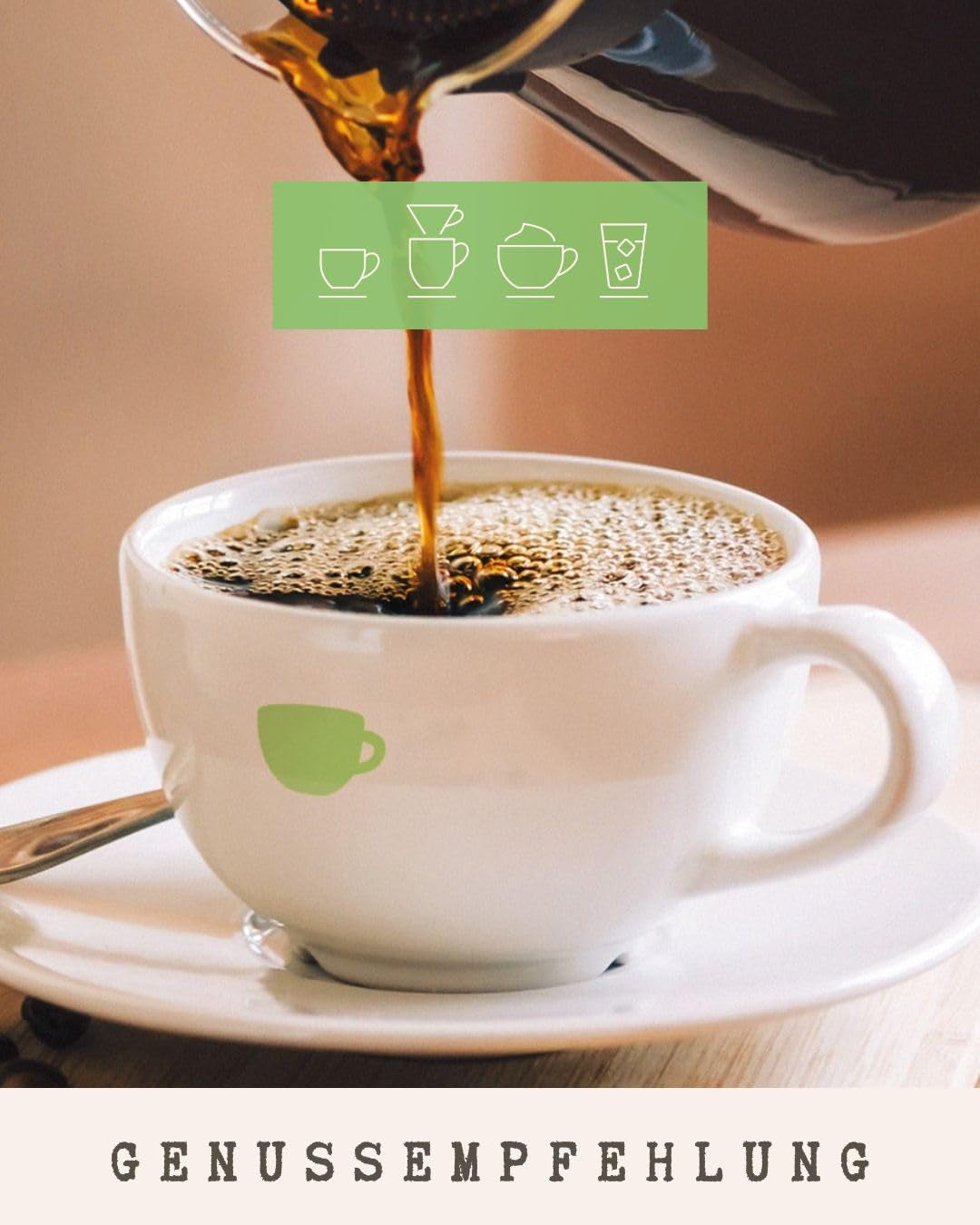 Café - Aricha I 100% Arabica I Café en grains 250g I Idéal pour machines à café automatiques, café filtre et presse française aux arômes fruités I torréfaction légère