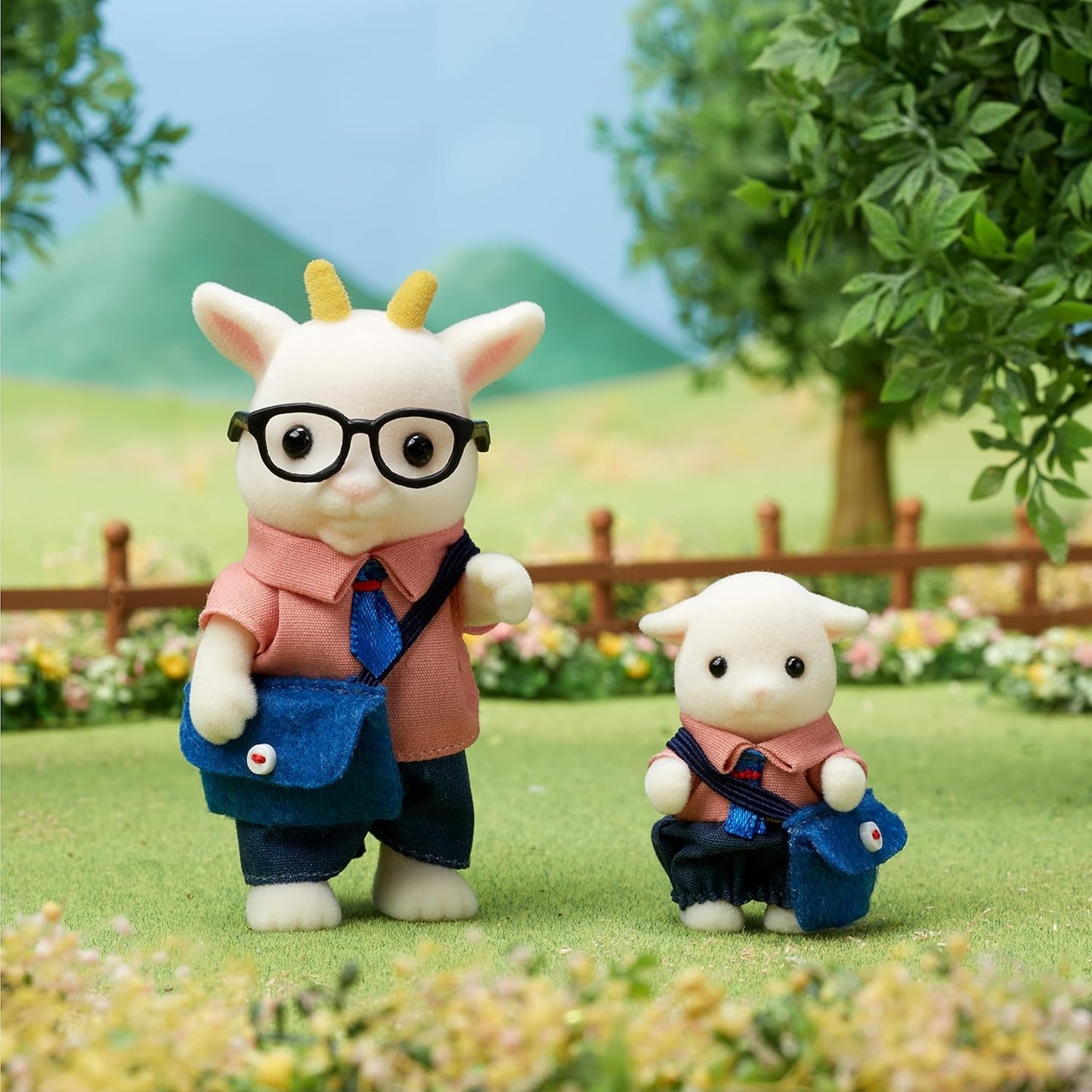 Sylvanian Families 5622 Famille de chèvres - Figurines de maison de poupée