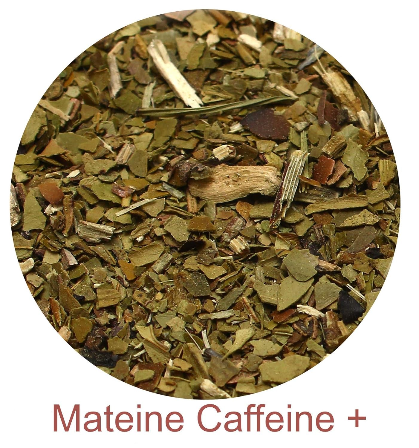 Thé Mate Caféine I Non torréfié, sans tige et sans poudre Traditionnel - Thé Mate Fort du Paraguay I Teneur en Caféine | Boisson énergisante et détoxifiante 500 G I 0,5 Kg