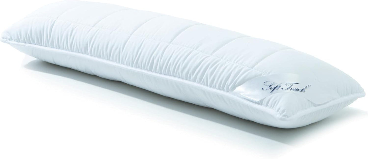 Coussin de couchage latéral 40 X 145 Cm fermeture éclair coussin d'allaitement 1500G Climatisation Oreillers standards Oeko-Tex Naty Shop