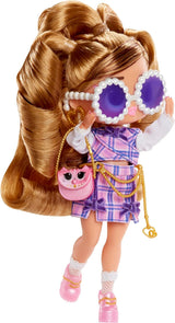 Mdr Surprise ! Tweens Core Doll - Fancy Girl - Comprend 1 poupée mannequin avec tenue et accessoires, 4 objets de collection, Rose