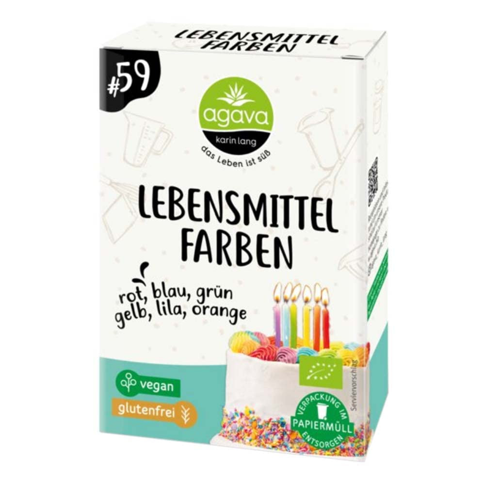 Colorant alimentaire 6 x 8 g