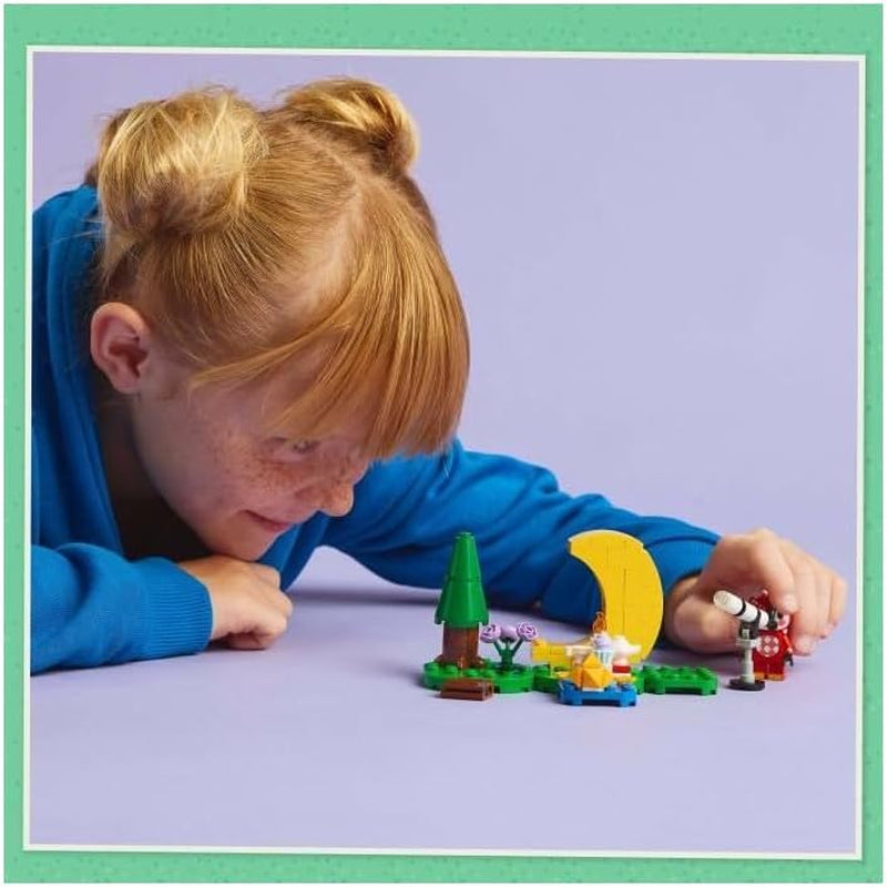 LEGO Animal Crossing Stargazing with Euphemia, ensemble de construction pour enfants, jeu de rôle imaginatif, jouet pour filles et garçons de 6 ans, jouet figurine animal 77053 Ensembles de construction Besuche den LEGO-Store