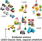 LEGO Classic Creative Dinosaurs Ensemble de construction avec modèles d'animaux et figurines en briques, expérience de jeu imaginative, cadeau pour garçons et filles de 5 ans, y compris T.Rex et Triceratops 11041 Ensembles de construction Besuche den LEGO-Store