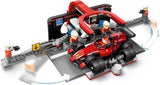 LEGO City F1 Pit Stop avec l'équipe et Ferrari Speedster - Ensemble d'arrêt au stand de Formule 1 avec 1 pilote de course et 4 figurines mécaniques - Jouet de voiture de course pour garçons et filles de 6 ans et plus - 60443 Jeux de construction Beuche den LEGO-Store