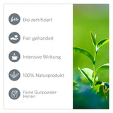 Thé vert biologique Pinhead Gunpowder en vrac 1 kg – Thé vert biologique de haute qualité de Chine – Léger goût fumé – Pour les gourmets et les connaisseurs de thé – Mycupoftea