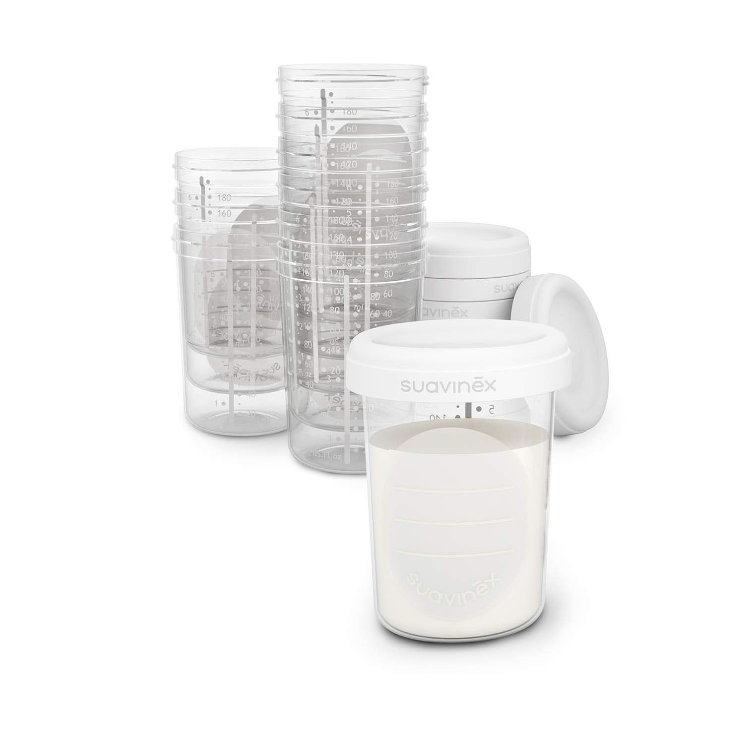 Boîtes de conservation alimentaire, Suavinex, 10 pièces Accessoires d'alimentation et d'allaitement Bebe Naty Shop