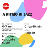 Figurine sonore - rythme jazz - musique, chansons et sons, jouet à contenu éducatif, garçons et filles à partir de 0 ans, version italienne Bebe Naty Shop jouets