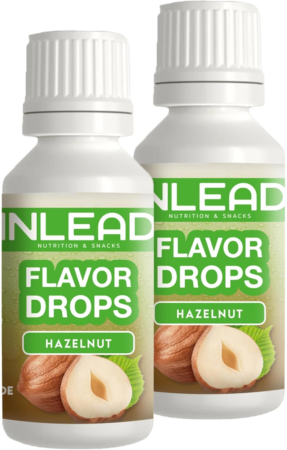 - gouttes de saveur | Arôme pour édulcorants sans sucre et sans calories Naty Shop 2X 30Ml Noisette - Haselnuss