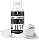 Paillettes liquides comestibles – 6 couleurs de colorant alimentaire à paillettes métalliques pour la décoration de gâteaux, la pâtisserie, les muffins – Poudre métallique à paillettes liquides comestibles pour biscuits, fondants, gâteaux