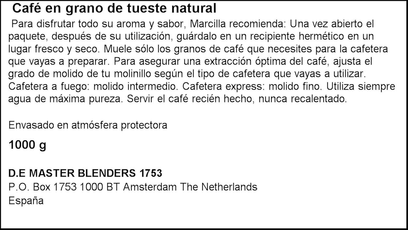 Café en grains naturel 1 kg