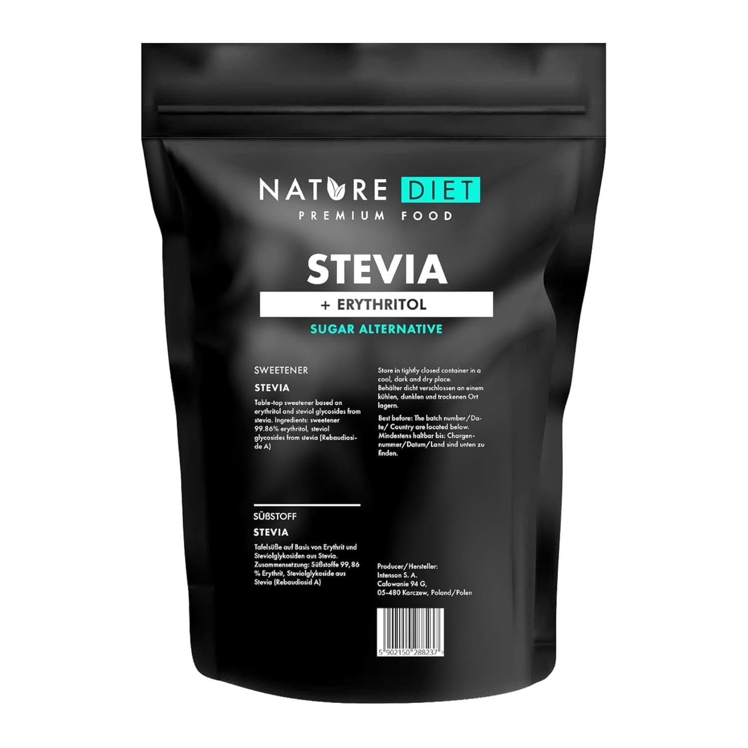 Sucre de coco bio, arôme caramel, 1,5 Kg Édulcorants Naty Shop
