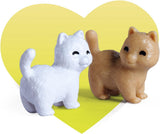 Simba Steffi Love Baby Cats, poupée de jeu dans un pantalon moderne avec des chats et deux bébés bébés doux, ensemble, 29 cm, à partir de 3 ans