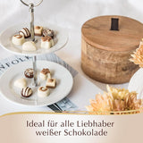 Chocolat - Mini Pralines Blanches | 90g | Coffret de 18 pralines en 6 délicieux assortiments | Cadeau de chocolat | Cadeau Chocolat (Pack de 3)