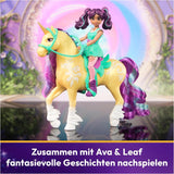 Unicorn Academy AVA et Unicorn Leaf Set - Figurines originales d'environ 12 cm de haut de la populaire série Netflix Avec deux accessoires et brosses à cheveux Pour un jeu de rôle imaginatif, pour les enfants à partir de 4 ans Figurines Naty Shop