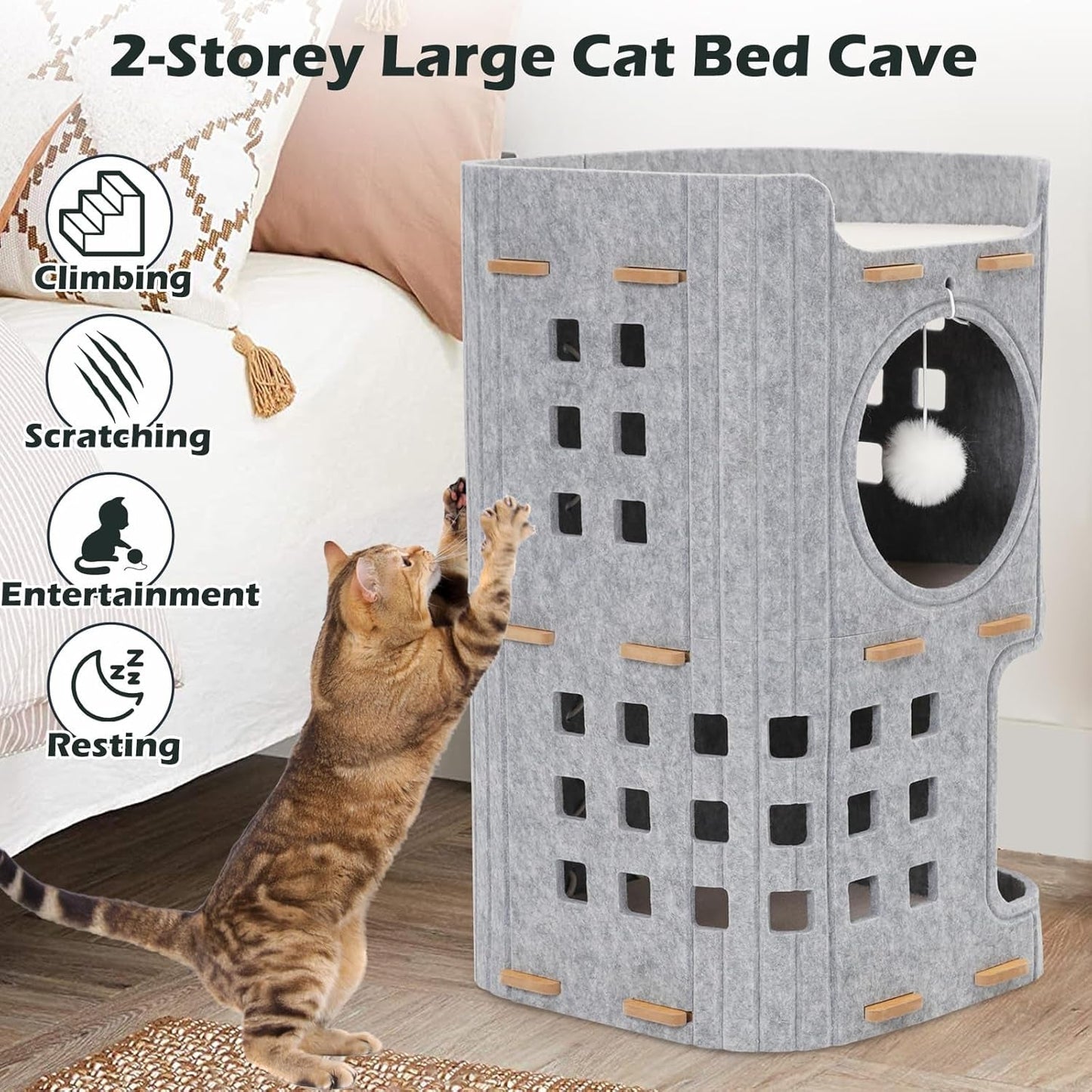 Couvertures et meubles, Animaux, Grottes et maisons, Chats, Lits pour chats, Chats - lits, matelas