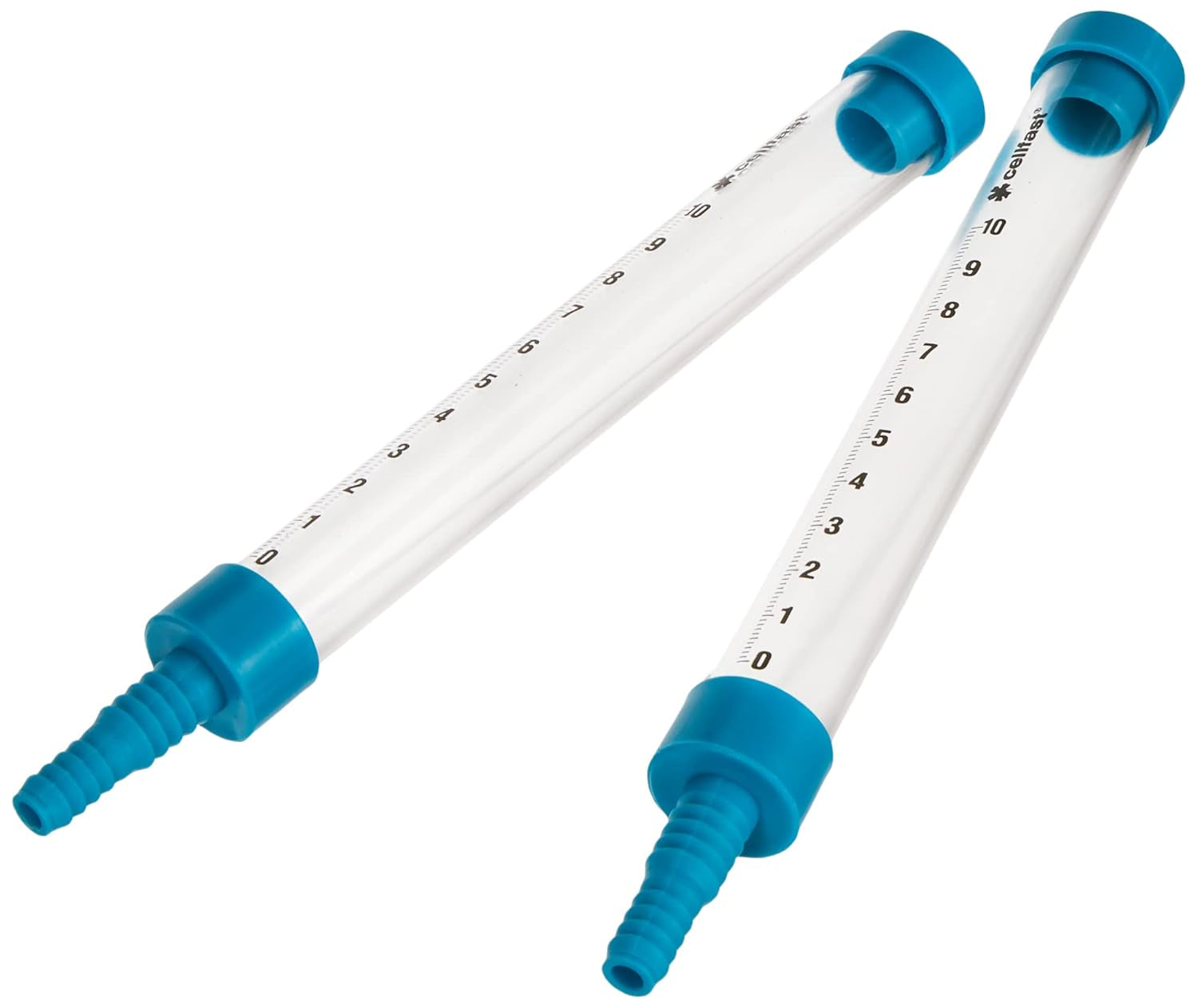 Niveau flexible CELLFAST de 25 m avec 2 tubes de mesure, entonnoirs incassables et échelle millimétrique. Facilite un nivellement parfait des points éloignés.