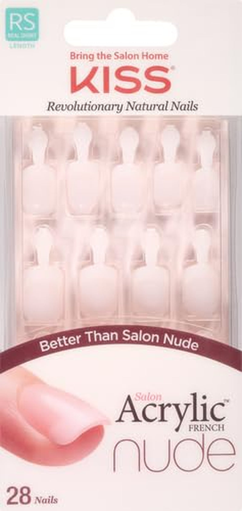 Kiss Nude Nails Amazing Nails (Pack de 2)