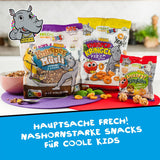 FRECHE FREUNDE KIDS, Bobs & DIKKAs Muesli croquant à la banane et au cacao, Muesli croquant au chocolat pour enfants, faible teneur en sucre, sans additifs, 100 % végétalien, 6 pièces (6 x 280 g)