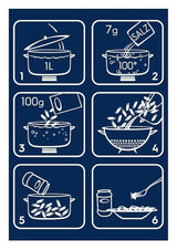 Barilla Pasta Classic Fusilli No. 98 de blé dur de haute qualité, toujours al dente, Chili, Spaghetti, Fusilli, Penne, Italien, 500g