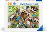 Ravensburger Puzzle 12000203 - Sloth Selfie - puzzle 500 pièces pour adultes et enfants de plus de 10 ans, puzzle avec motif animal Puzzle Naty Shop