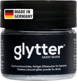Glitter Glitter Powder For Drinks (Argent) - Paillettes comestibles pour boissons, 10 grammes Glitter Naty Shop