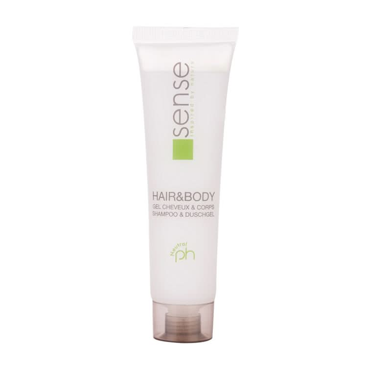 Gel mixte 2 en 1, cheveux et corps, 30 ml, 160 pièces Naty Shop Hotel Cosmetics