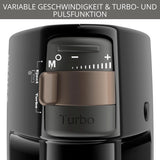 Krups 3Mix 7000 Batteur à main 60 Jahre Special Edition, 500 Watt, Knet- Und Rührhaken Aus Edelstahl, Langes Netzkabel, Zubehörtasche, F6085811, Schwarz/Kupfer Kitchen Naty Shop