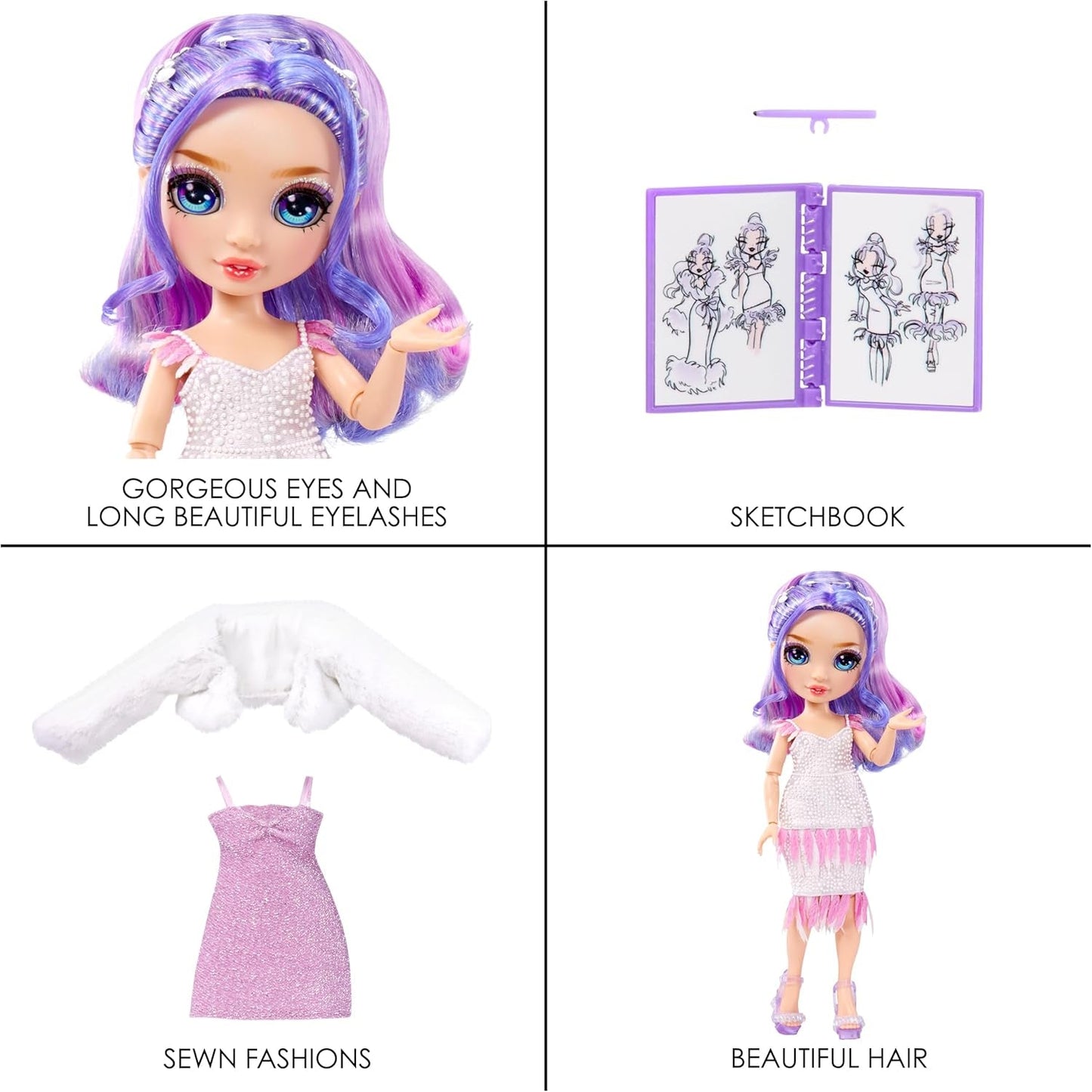 Rainbow High Fantastique Mode Violet