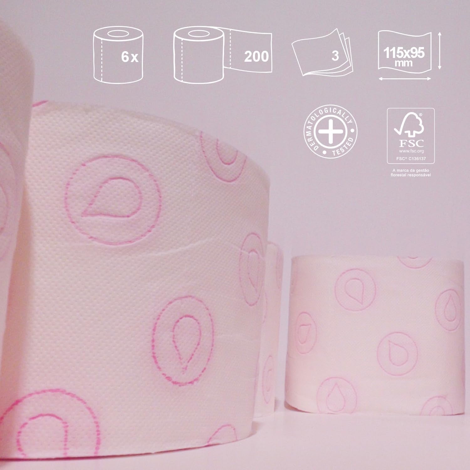 FORNOR RENOVA 67125 PAPIER TOILETTE RENOVA SOIN PARFUMÉ
