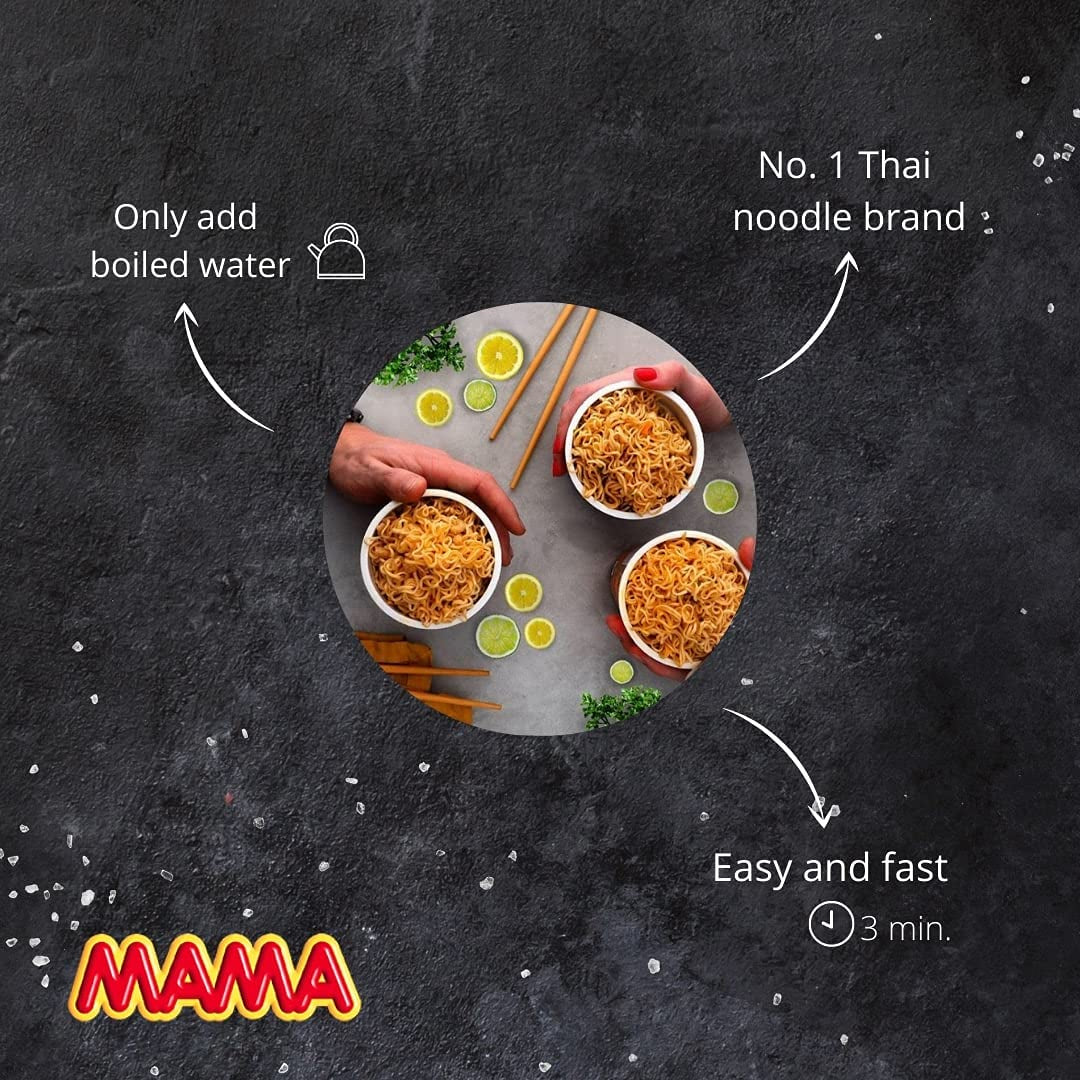 MAMA - Nouilles instantanées aux légumes - (1 x 60g)