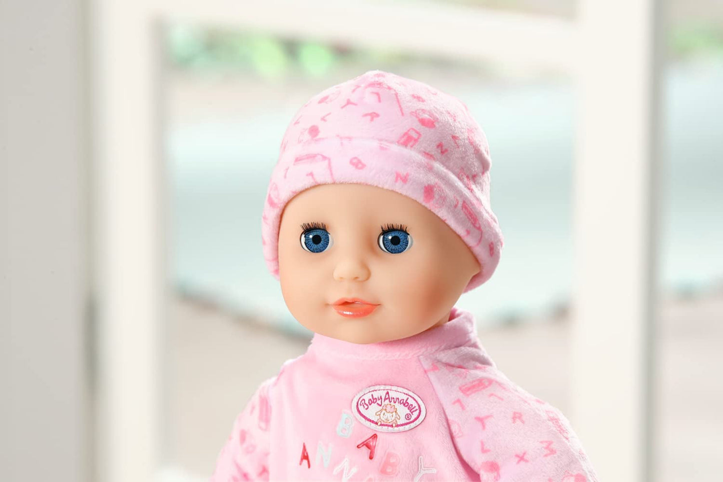 Annabell Poupée douce Little Annabell 36cm, avec corps en tissu et yeux endormis, 36cm, 709870 Zapf Creation