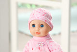 Annabell Poupée douce Little Annabell 36cm, avec corps en tissu et yeux endormis, 36cm, 709870 Zapf Creation