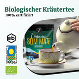 VITSTORM® Slim Tea Cardamome – Thé BIO Yerba Mate – Thé détox et diurétique – 100G